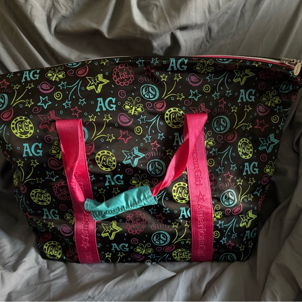 American Girl Doll Doodle Duffel - Kids Weekender